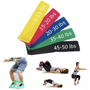 Resistance Bands Tube Workout Exercise Elastic